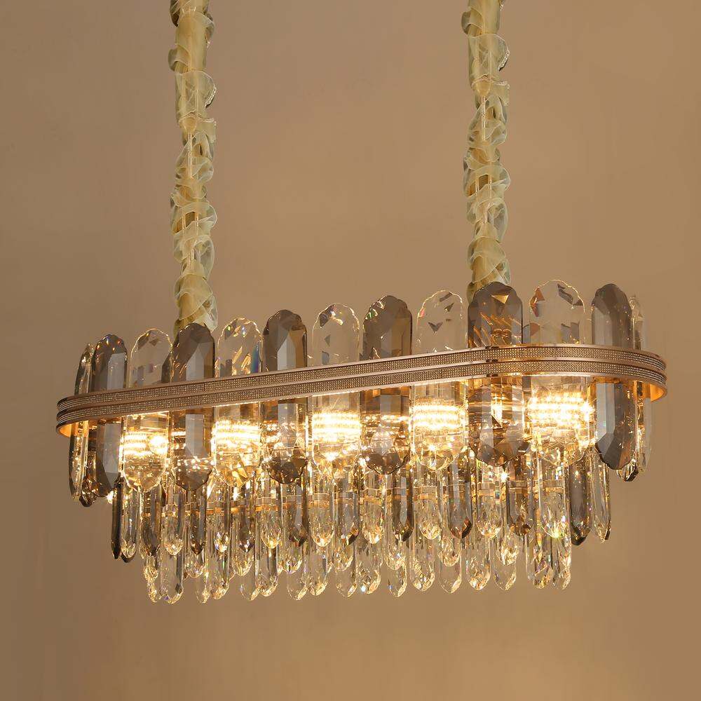 postmodern crystal LED pendent light product show 1